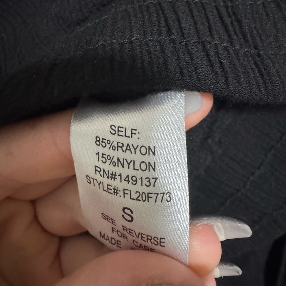 Favlux Black Draped Witchy Sleeves Top - Picture 7 of 7